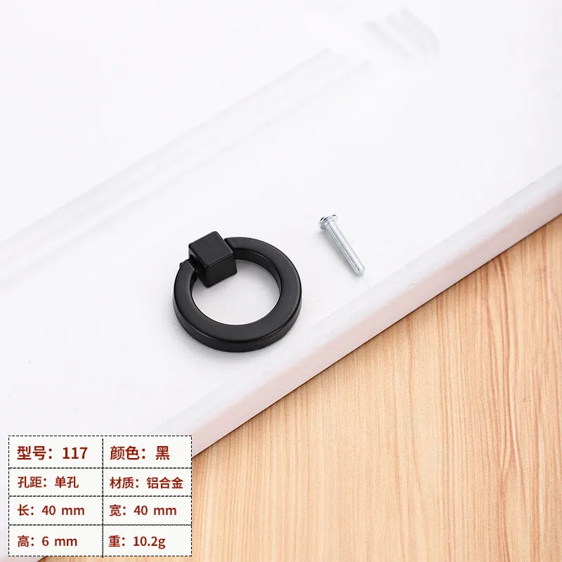 Wardrobe window hardware accessories handle drawer cabinet aluminum alloy handle