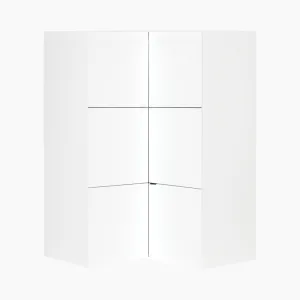 YU Corner Wardrobe - White